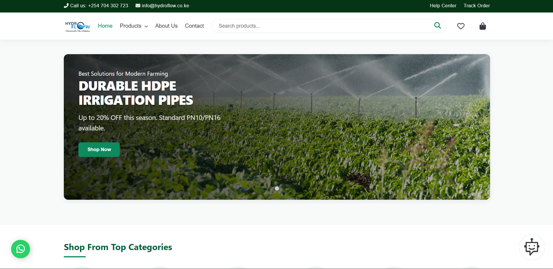 Hydroflow Irrigation